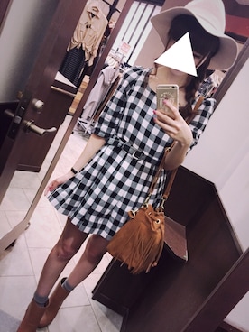 y♥︎さん（レディース・154cm）の秋コーディネート