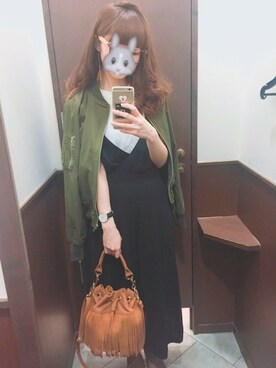 y♥︎さん（レディース・154cm）の夏コーディネート