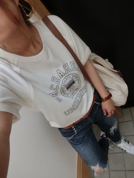 ゆりぴさん（レディース・160cm）の春コーディネート