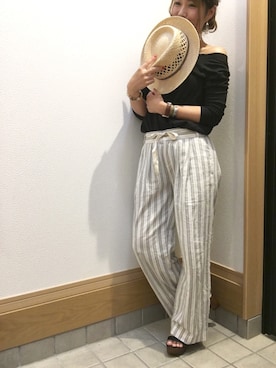 ゆりぴさん（レディース・160cm）の夏コーディネート