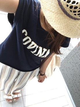 ゆりぴさん（レディース・160cm）の夏コーディネート