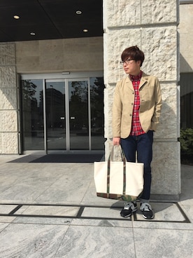 「McGREGOR CLASSIC（マックレガークラシック）のアイテム（ジャケット/アウター）」を使った、shimanukiさん（メンズ・173cm）の春コーディネート