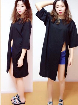 「通販」｜yusoni さん（レディース・168cm）の夏コーディネート