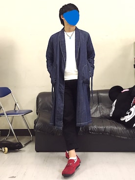 「RETRO GIRL（レトロガール）のアイテム（ジャケット/アウター）」を使った、トミーさん（メンズ・168cm）の夏コーディネート