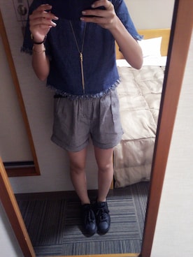 えみなさん（レディース・157cm）の秋コーディネート