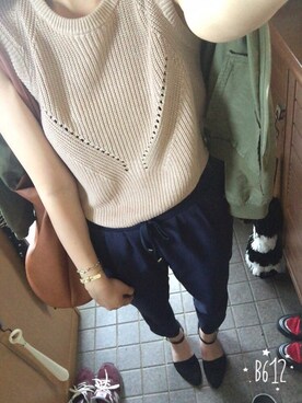 えみなさん（レディース・157cm）の春コーディネート