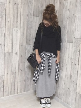 pecopecoさん（レディース・157cm）の秋コーディネート