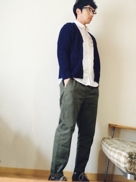 「FRAPBOIS half」｜「アイテム（アクセサリー）」を使った、tarakotaroさん（メンズ・175cm）の春コーディネート