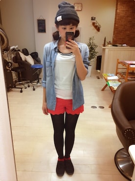 いく♡さん（レディース・153cm）の秋コーディネート