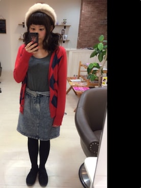 いく♡さん（レディース・153cm）の秋コーディネート