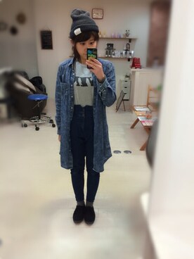 いく♡さん(レディース・153cm)の冬コーディネート