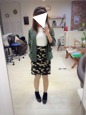 いく♡さん（レディース・153cm）の秋コーディネート