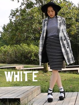 「pattern」｜Lizzy Chaiさん（レディース・165cm）の冬コーディネート