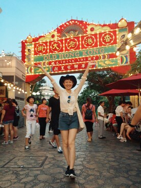 Lizzy Chaiさん(レディース・165cm)の夏コーディネート