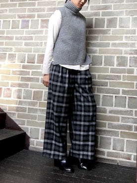 「sabena（サベナ）のアイテム」を使った、Sabenaさん（レディース・162cm）の秋コーディネート