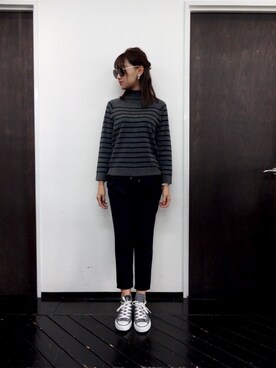 「sabena（サベナ）のアイテム」を使った、Sabenaさん（レディース・162cm）の冬コーディネート