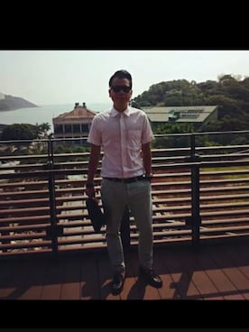 「INITIALS（イニシャルズ）のアイテム」を使った、vinhwsさん（メンズ・170cm）の夏コーディネート