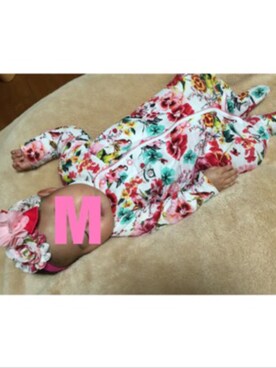 「next（next）のアイテム（ロンパース、その他）」を使った、M/Ｋさん（キッズ）の冬コーディネート