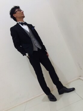 「スーツ」｜たいらさん（メンズ・167cm）の秋コーディネート