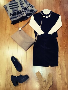 ぴぃさん（レディース・164cm）の秋コーディネート