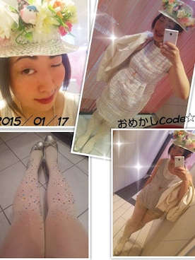 「おめかしコーデ」｜宮崎鈴子さん（レディース・160cm）の冬コーディネート