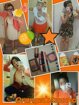 「orange」｜宮崎鈴子さん（レディース・160cm）の冬コーディネート