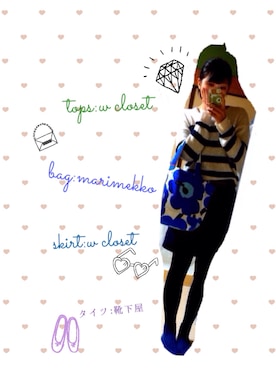 こりんさん（レディース・160cm）の冬コーディネート