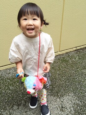 kiyoppuさん（キッズ・90cm）の秋コーディネート