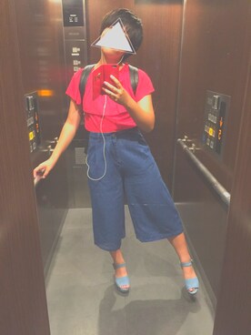 あまねさん（レディース・156cm）の夏コーディネート