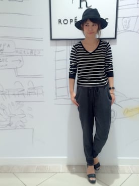 能美友貴さん（レディース・154cm）の夏コーディネート