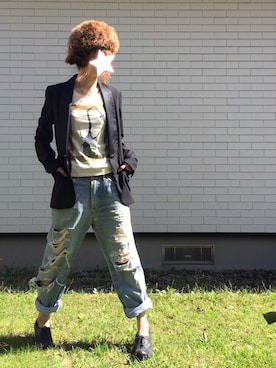 ワンダーねこビールさん（レディース・163cm）の秋コーディネート