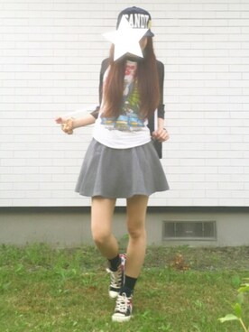 「SNOWPY（スノウピー）のアイテム」を使った、ワンダーねこビールさん（レディース・163cm）の秋コーディネート