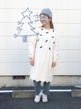 higumarukaさん（レディース・152cm）の冬コーディネート