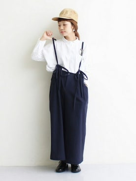 「Kukka Lucca（クッカ　ルッカ）のアイテム」を使った、higumarukaさん（レディース・152cm）の冬コーディネート