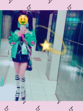 「UNIF（ユニフ）のアイテム（パンツ）」を使った、furby🌙*.｡さん（レディース・148cm）の春コーディネート