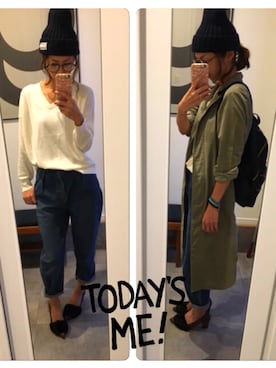 maccさん（レディース・168cm）の秋コーディネート