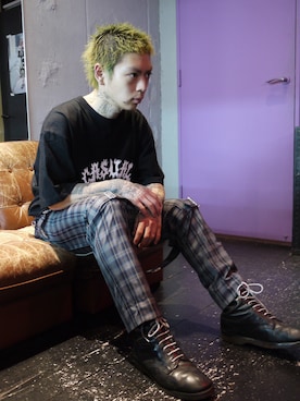 「johnsbyjohnny」｜CANNABIS Tappeiさん（メンズ・168cm）の春コーディネート