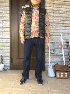 「アイテム（アナログ腕時計）」を使った、かつさん（メンズ・175cm・40代）の秋コーディネート