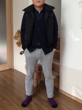 「チョップ様」｜かつさん（メンズ・175cm）の冬コーディネート