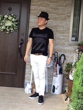 「アイテム（腕時計）」を使った、かつさん（メンズ・174cm・50代）の夏コーディネート