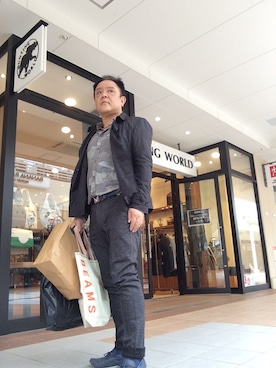 「アイテム（腕時計）」を使った、かつさん（メンズ・174cm・50代）の秋コーディネート