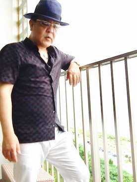 「FENDI」｜かつさん（メンズ・174cm）の春コーディネート