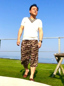 「アイテム（腕時計）」を使った、かつさん（メンズ・174cm・50代）の春コーディネート