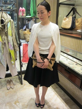 Noble 日本橋店 スタッフ1さん（レディース・163cm）の春コーディネート