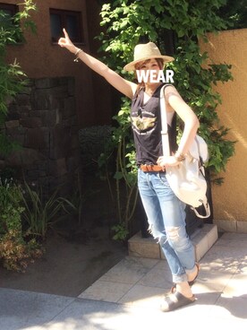 ぱんさん（レディース・163cm）の夏コーディネート