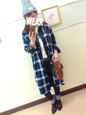 ぱんさん（レディース・163cm）の秋コーディネート