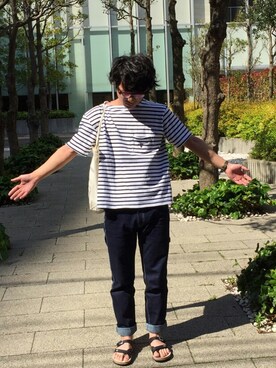 つむぎさん（メンズ・170cm）の春コーディネート