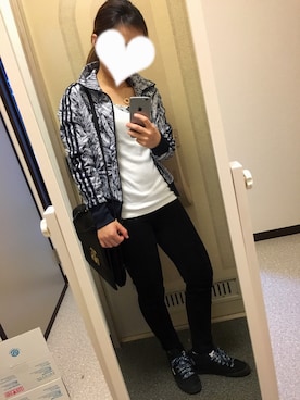 「アイテム（ジャージ）」を使った、shinyan22さん（レディース・152cm・20代）の春コーディネート