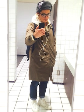 「DANTON（ダントン）のアイテム（その他トップス）」を使った、naoki38さん（メンズ・167cm）の秋コーディネート