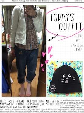 「AS KNOW AS plus（アズノゥアズプラス）のアイテム」を使った、もみさん（メンズ・163cm）の秋コーディネート